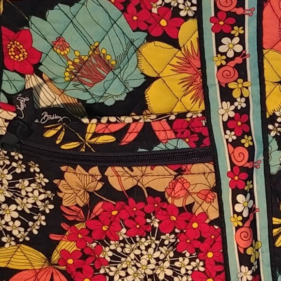 Vera Bradley Happy Snails Hipster Crossbody Bag - Picture 2 of 6